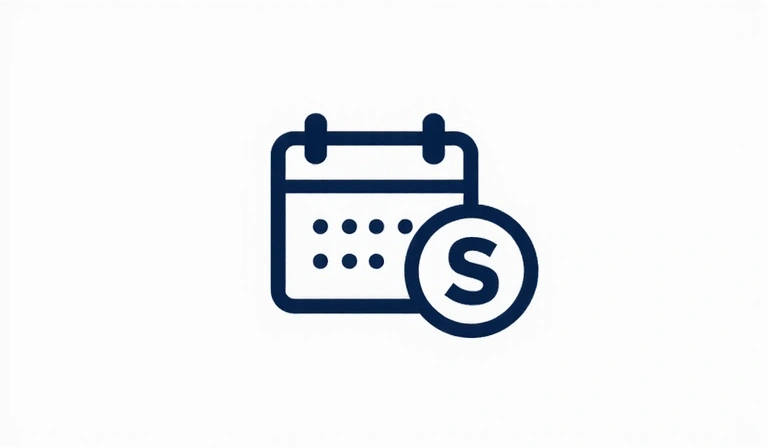 A calendar icon with a highlighted date, symbolizing future changes or updates to terms.